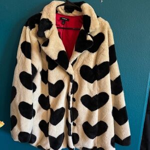 Torrid faux fur coat
